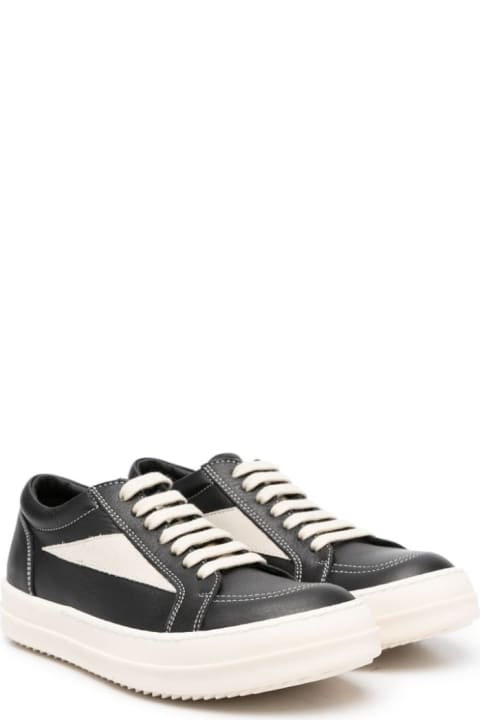 Rick Owens for Kids Rick Owens Leather Vintage Sneakers