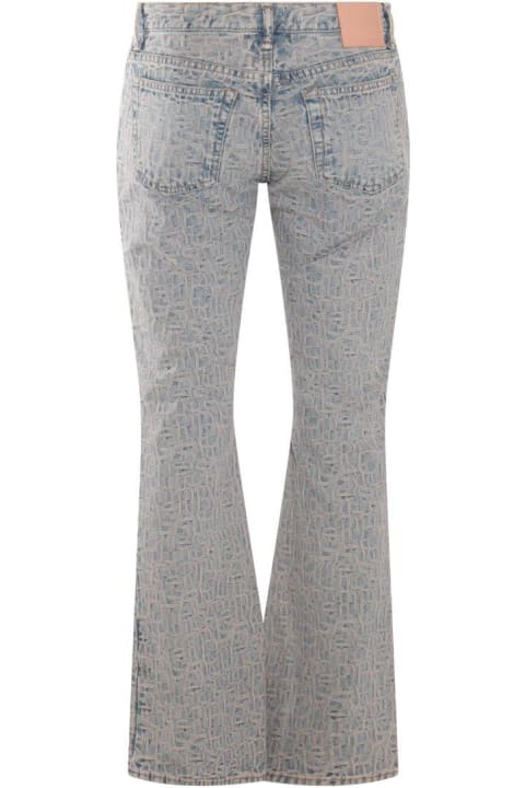 Acne Studios for Women Acne Studios Low-rise Flared Jeans