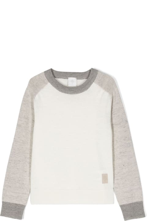 Eleventy Sweaters & Sweatshirts for Boys Eleventy Eleventy Sweaters White