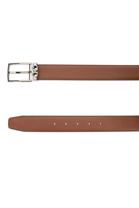Belts for Men Ferragamo Reversible Gancini Belt
