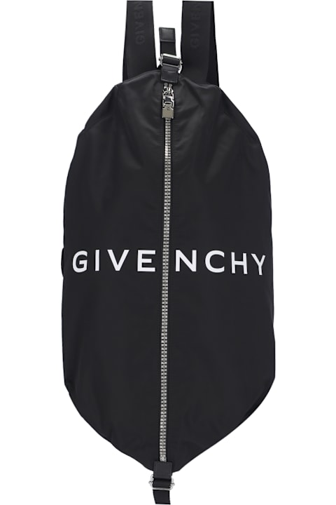 Bags for Men Givenchy "g-zip" Logo Backpack