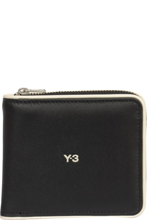 Y-3 Wallets for Women Y-3 Y3 Logo Zip-around Wallet