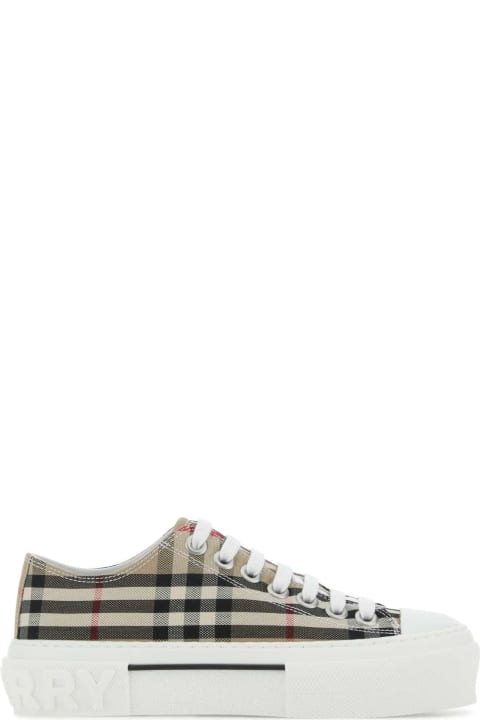 Homeware Burberry Printed Canvas Sneakers