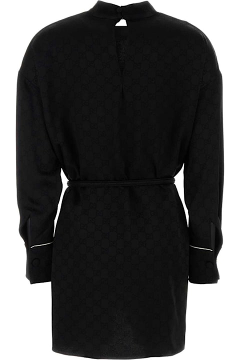 Homeware Gucci Black Crepe Dress