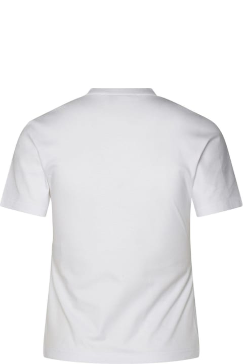 Lanvin Topwear for Women Lanvin Cut-out Short-sleeved T-shirt