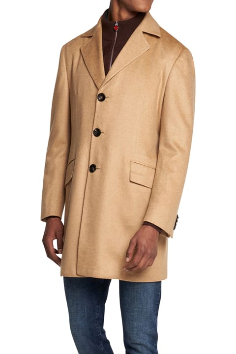 Fashion for Men Kiton Outdoor Jacket Cashmere
