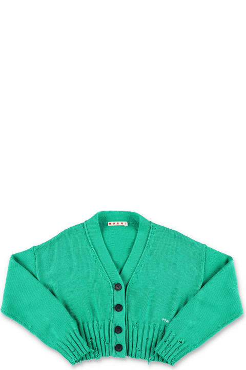 Marni Sweaters & Sweatshirts for Girls Marni Cotton Cardigan
