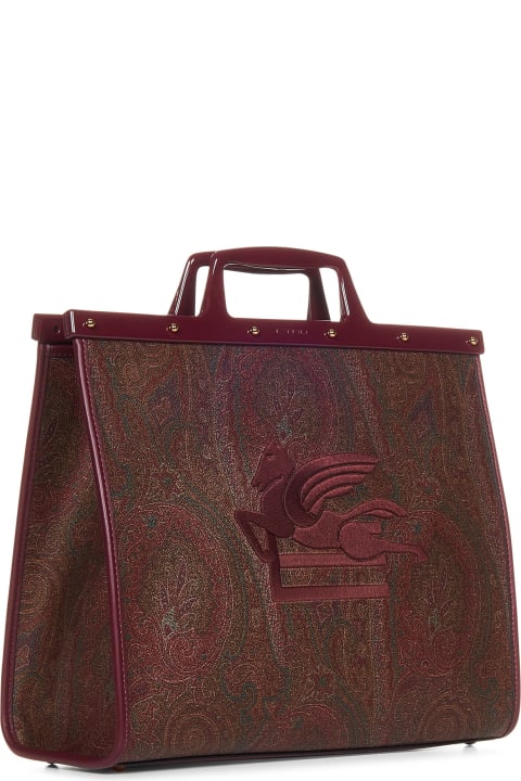 Bags for Women Etro Love Trotter Medium Paisley Tote