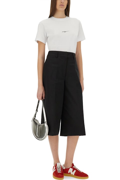 MSGM ملابس علوية لـ السيدات MSGM T-shirt With Logo