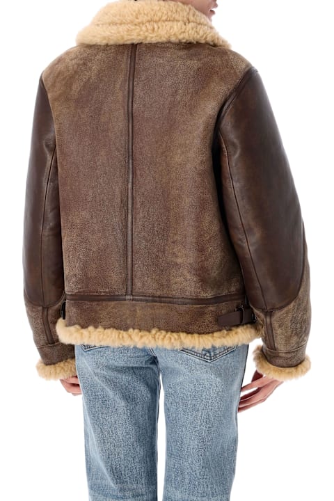 Homeware Ralph Lauren Shearling Aviator Jacket