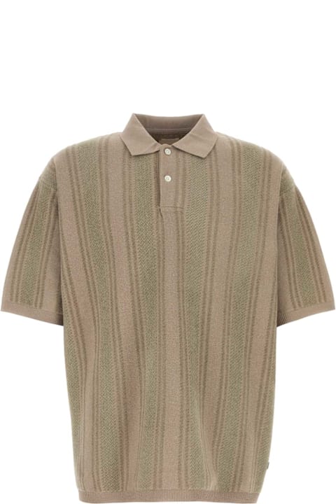 Nanamica لـ Kids Nanamica Embroidered Knit Polo Shirt