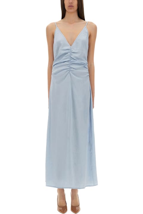 Max Mara Orafo Viscose Blend Midi Dress | italist