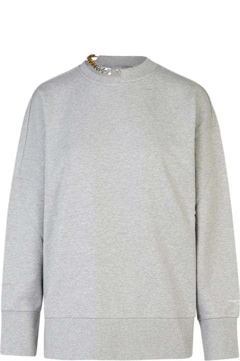 Fashion for Women Stella McCartney Chain Detailed Crewneck Sweatshirt