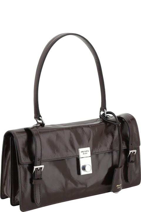 Sale for Women Prada Leather Shoulder Bag