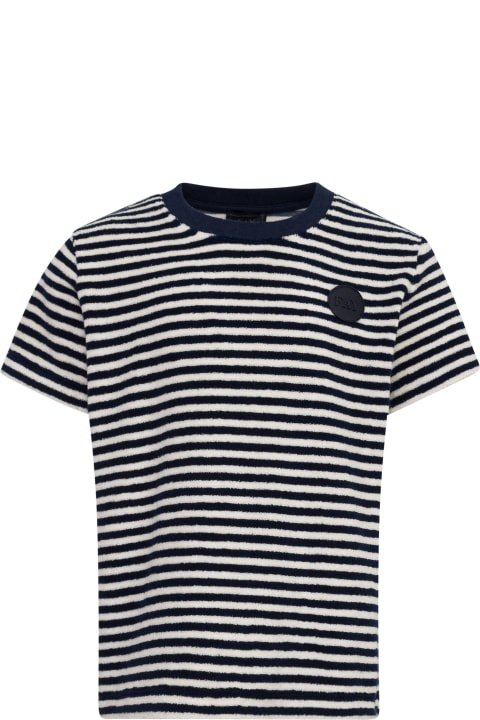 ウィメンズ FayのTシャツ＆ポロシャツ Fay Striped T-shirt