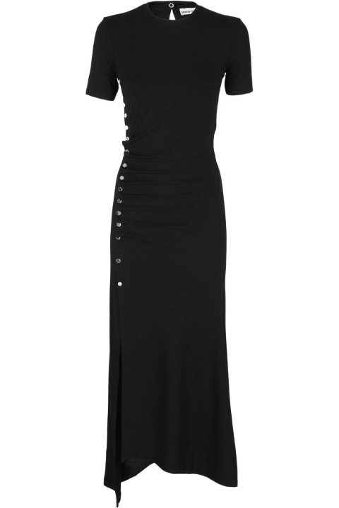 Paco Rabanne for Women Paco Rabanne Side Button Maxi Dress
