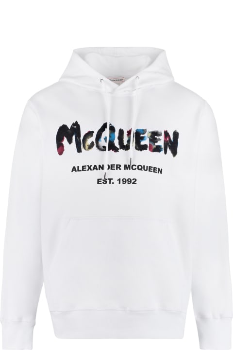 Homeware Alexander McQueen Hooded Sweatshirt With Print