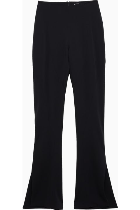 Monot Flare Ankle Slit Pants 17fw21