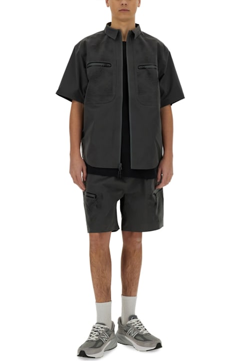 Alpha Industries for Kids Alpha Industries Laser Cut Short Sleeve Shirt