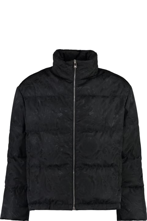 Versace Coats & Jackets for Men Versace Full Zip Down Jacket