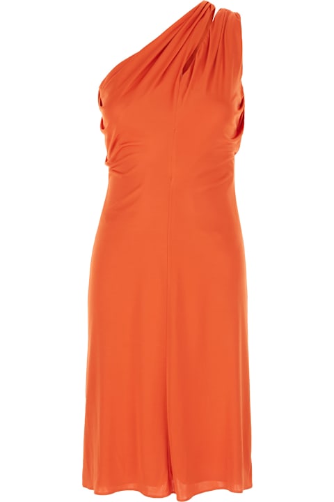 Versace for Women Versace Orange Viscose Dress