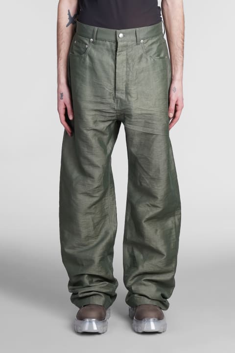 Geth  Jeans In Green Denim