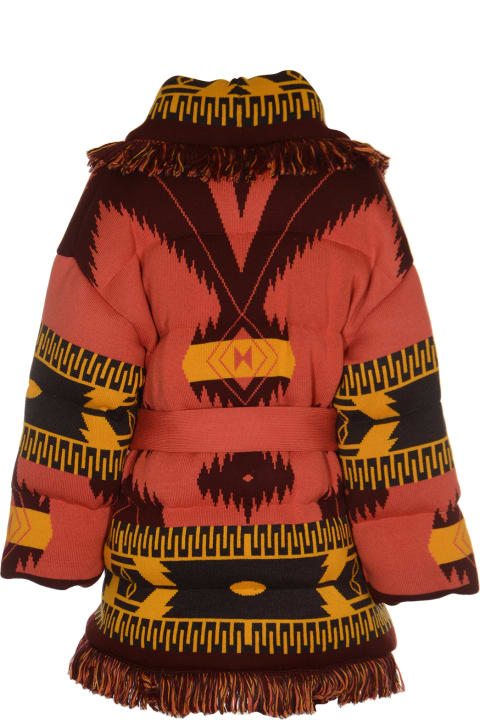 Alanui Coats & Jackets for Women Alanui Icon Jacquard Padded Jacket