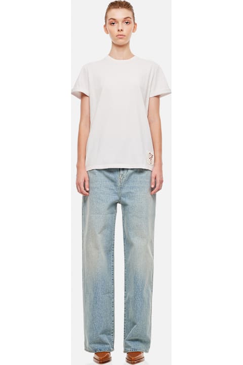 Loulou Studio Jeans for Women Loulou Studio Attu Wide Leg Denim Pants