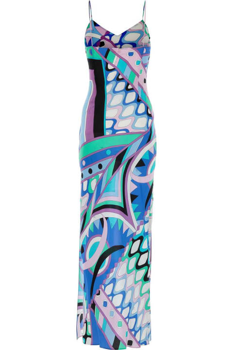 Pucci Dresses for Women Pucci Printed Crepe Dress