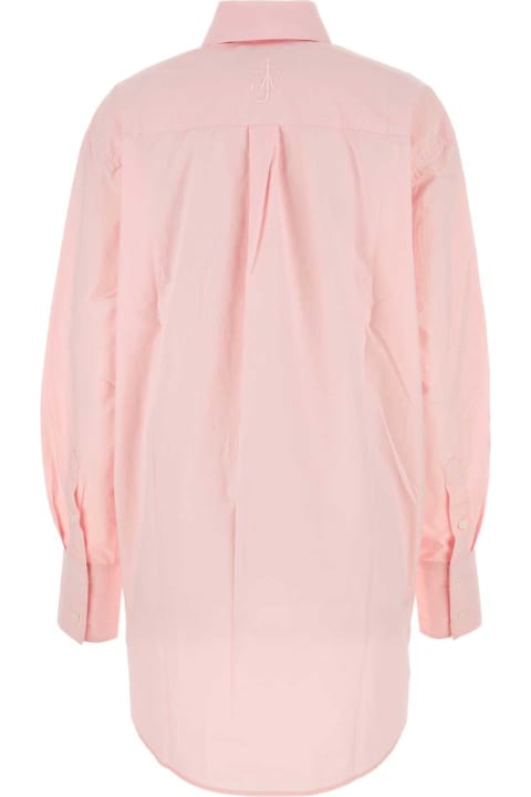 Fashion for Women J.W. Anderson Pink Poplin Oversize Shirt