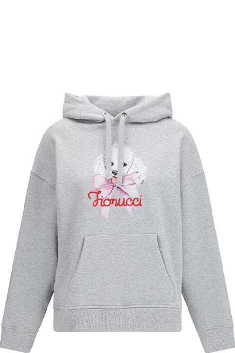 Fiorucci for Kids Fiorucci Relaxed Poodle-print Hoodie