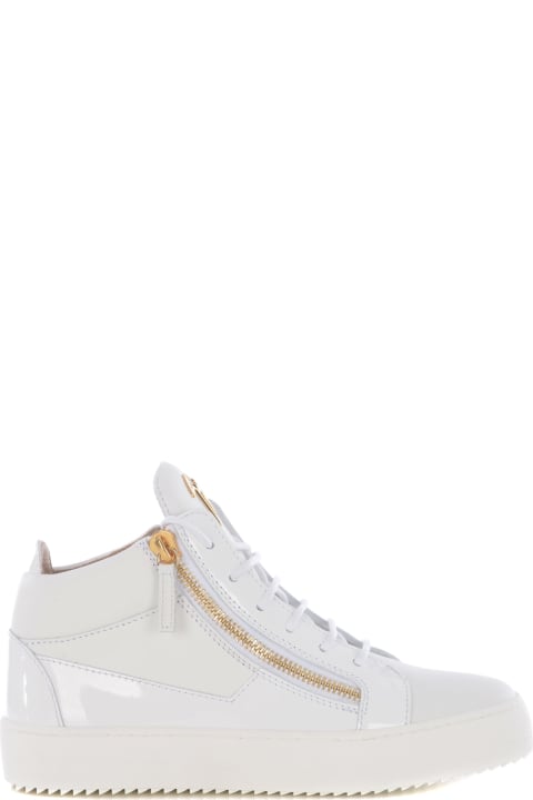 Fashion for Men Giuseppe Zanotti High Sneakers Giuseppe Zanotti "hi-top" In Leather And Patent Leather