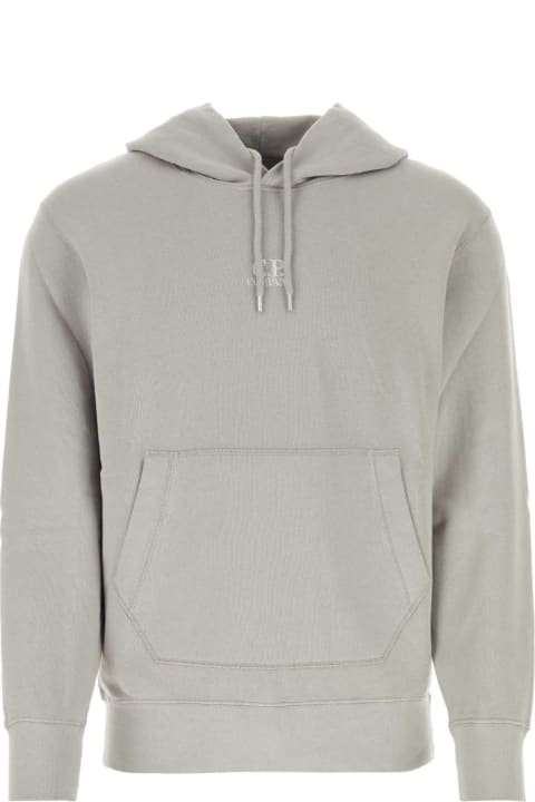 Fleeces & Tracksuits for Men C.P. Company Grey Cotton Sweatshirt