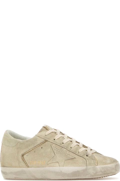 Fashion for Kids Golden Goose Sand Suede Superstar Sneakers