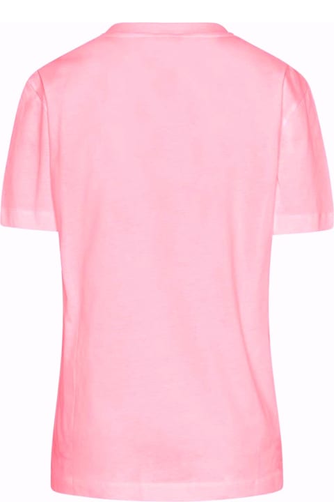 Patou Topwear for Women Patou Pink Organic Cotton T-shirt