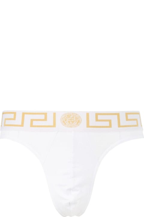 Versace Underwear for Men Versace Greca Border Thongs