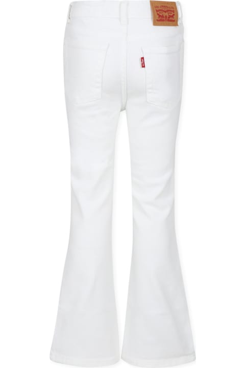 Homeware Levi
s White Jeans 726 For Girl With Logo Patch