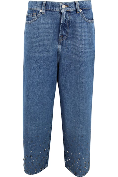 7 For All Mankind for Men 7 For All Mankind Slouchy Wide Tailorless Dance With Crystals &amp; Studs