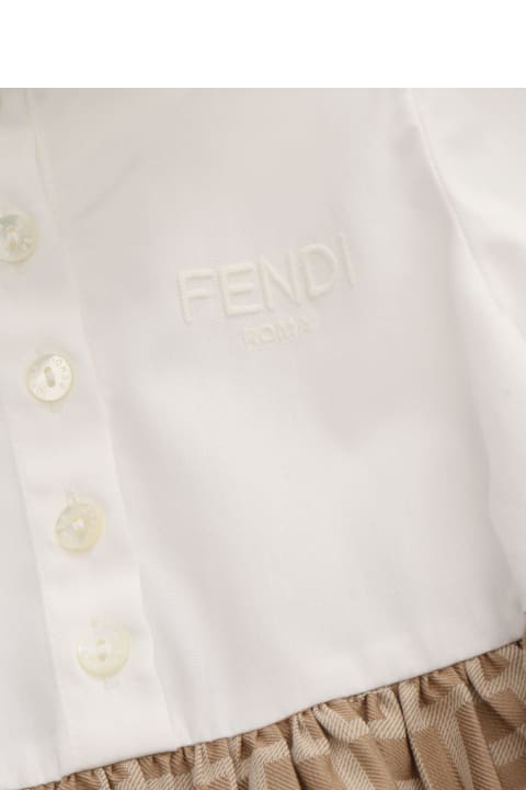 Fendi for Kids Fendi Whispered Fendi Dress