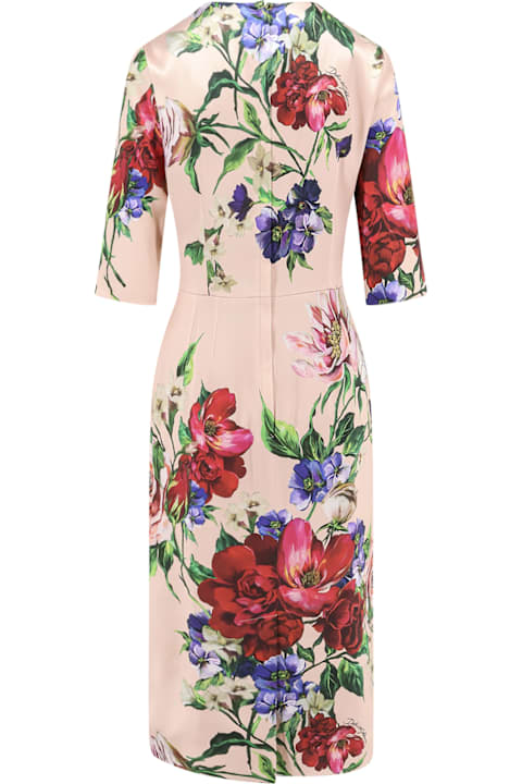 Dolce & Gabbana Clothing for Women Dolce & Gabbana Viscose Dress Nude