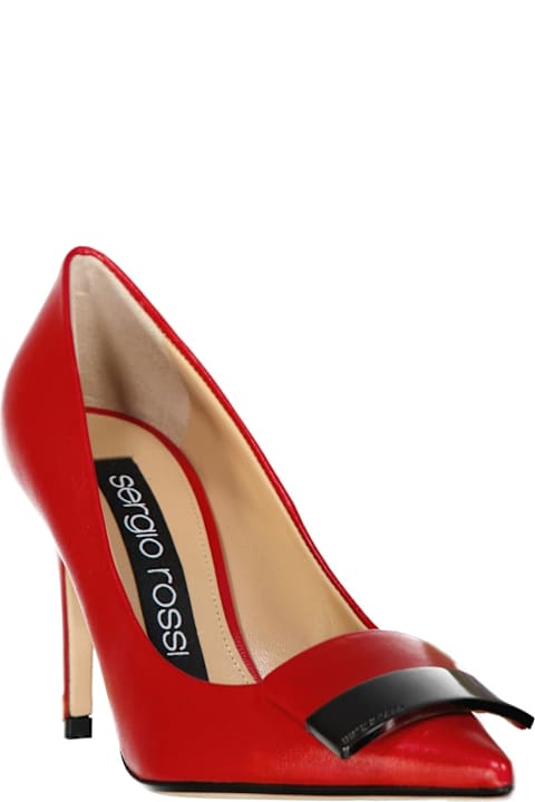 Homeware Sergio Rossi 090 Leather Pumps