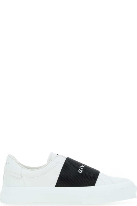 Givenchy Sneakers for Men Givenchy White Leather New City Slip Ons