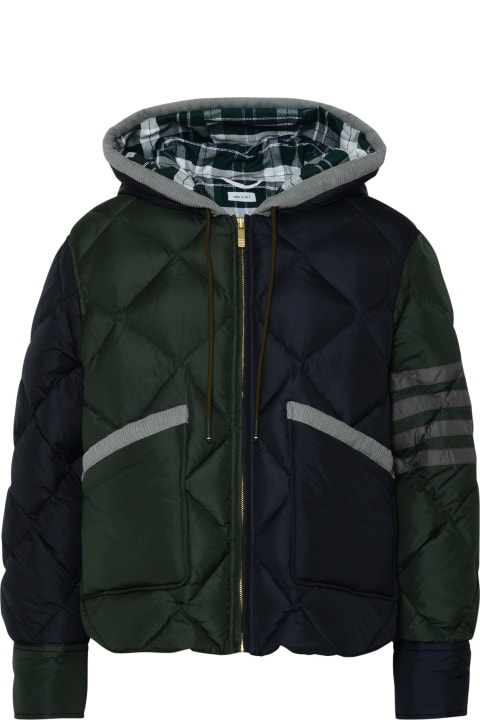 Thom Browne Coats & Jackets for Women Thom Browne Two-tone Polyester Down Jacket