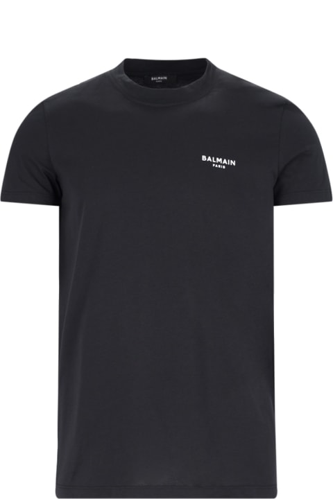 Sale for Men Balmain Flocked T-shirt