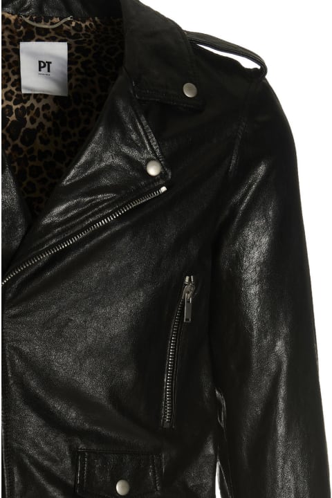 Leather Chiodo Jacket