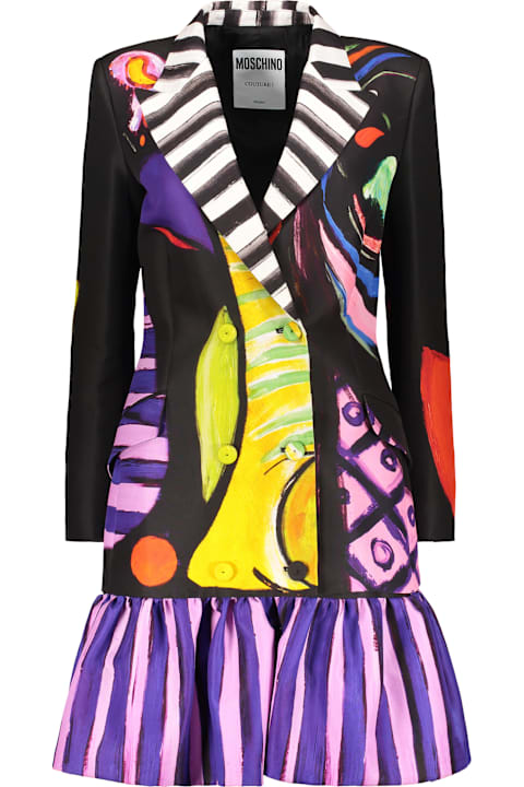 Moschino for Kids Moschino Printed Cotton Dress