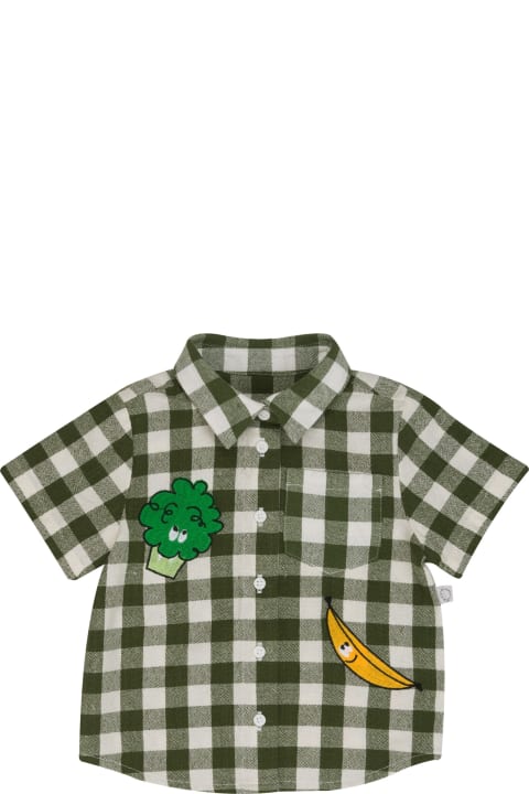 Topwear for Baby Boys Stella McCartney Kids Shirt With Embroidery