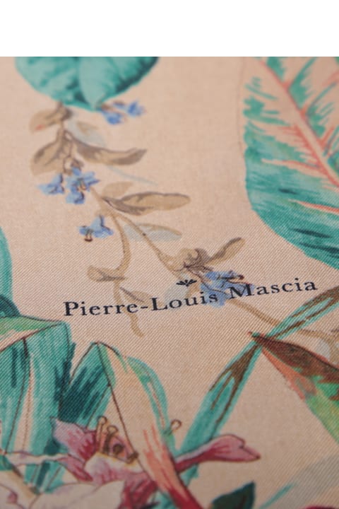 Scarves & Wraps for Women Pierre-Louis Mascia Aloe Beige/multicolor Scarf