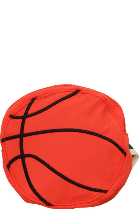 Mini Rodini Accessories & Gifts for Girls Mini Rodini Orange Basketball Bum Bag