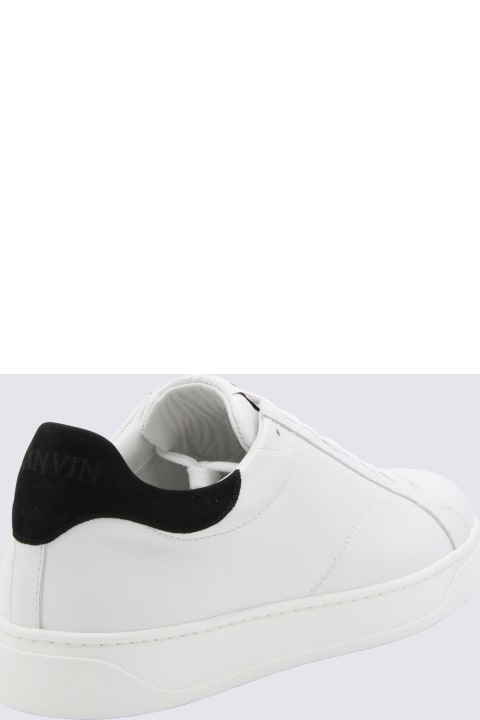 Lanvin for Men Lanvin White Leather Dbbo Sneakers